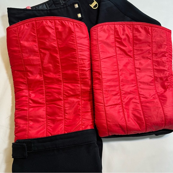Vintage SKYR Retro Ski Snow Fitted Pants Removable Flare Padded Leg Size 8 EUC - Picture 10 of 15